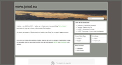 Desktop Screenshot of jonat.de
